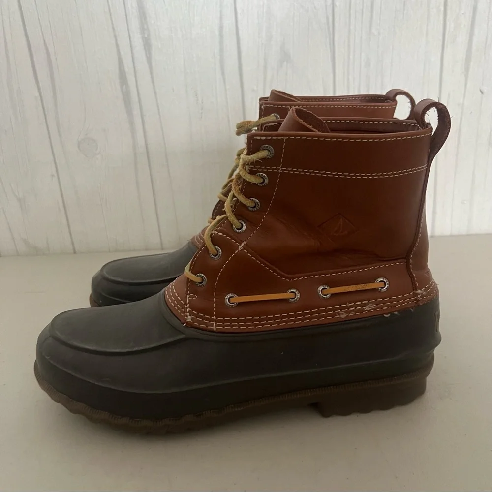 Sperry Brown Leather Boots